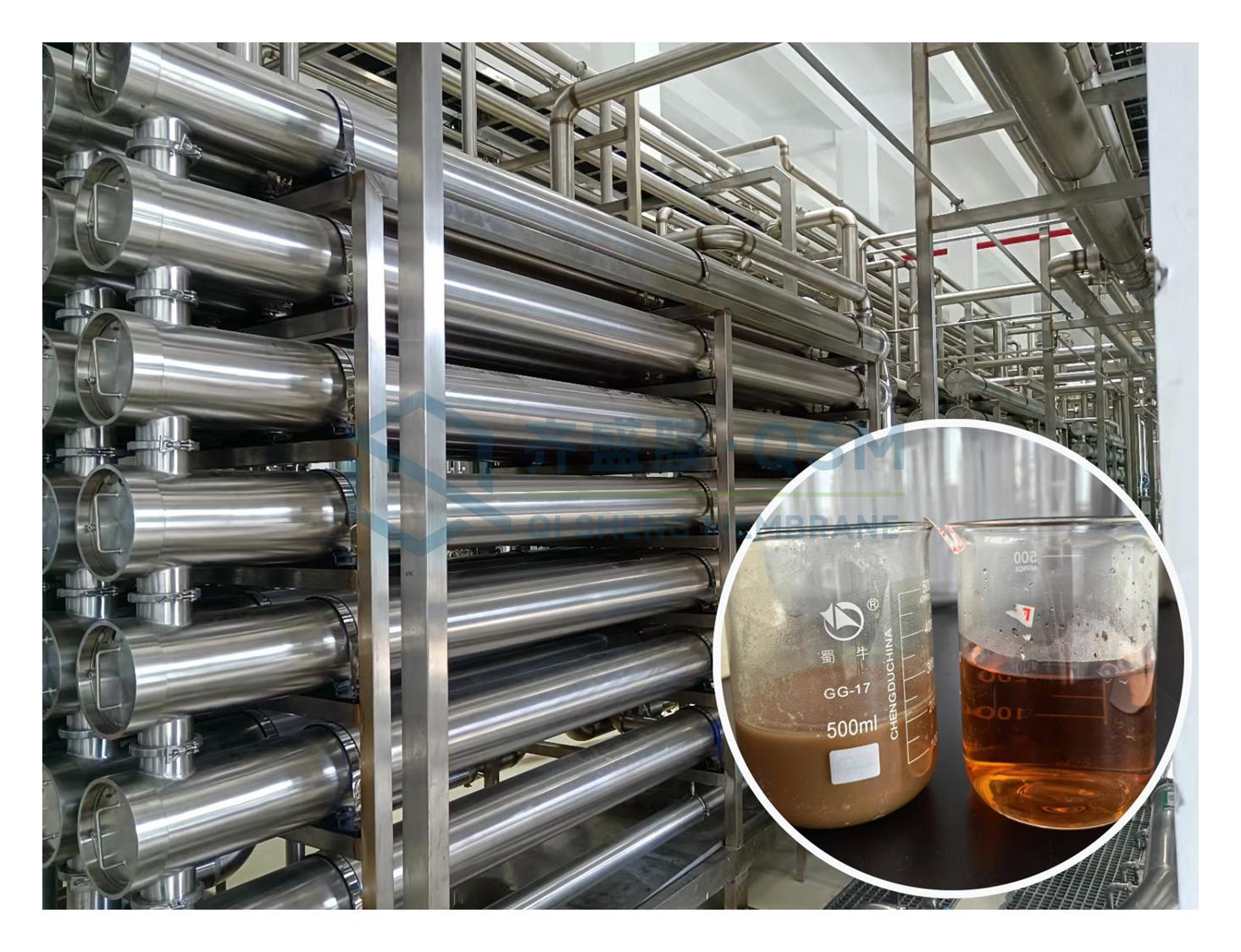 Clarification and Decolorization Project for Fermentation Broth at a Pharmaceutical Company in Chongqing
