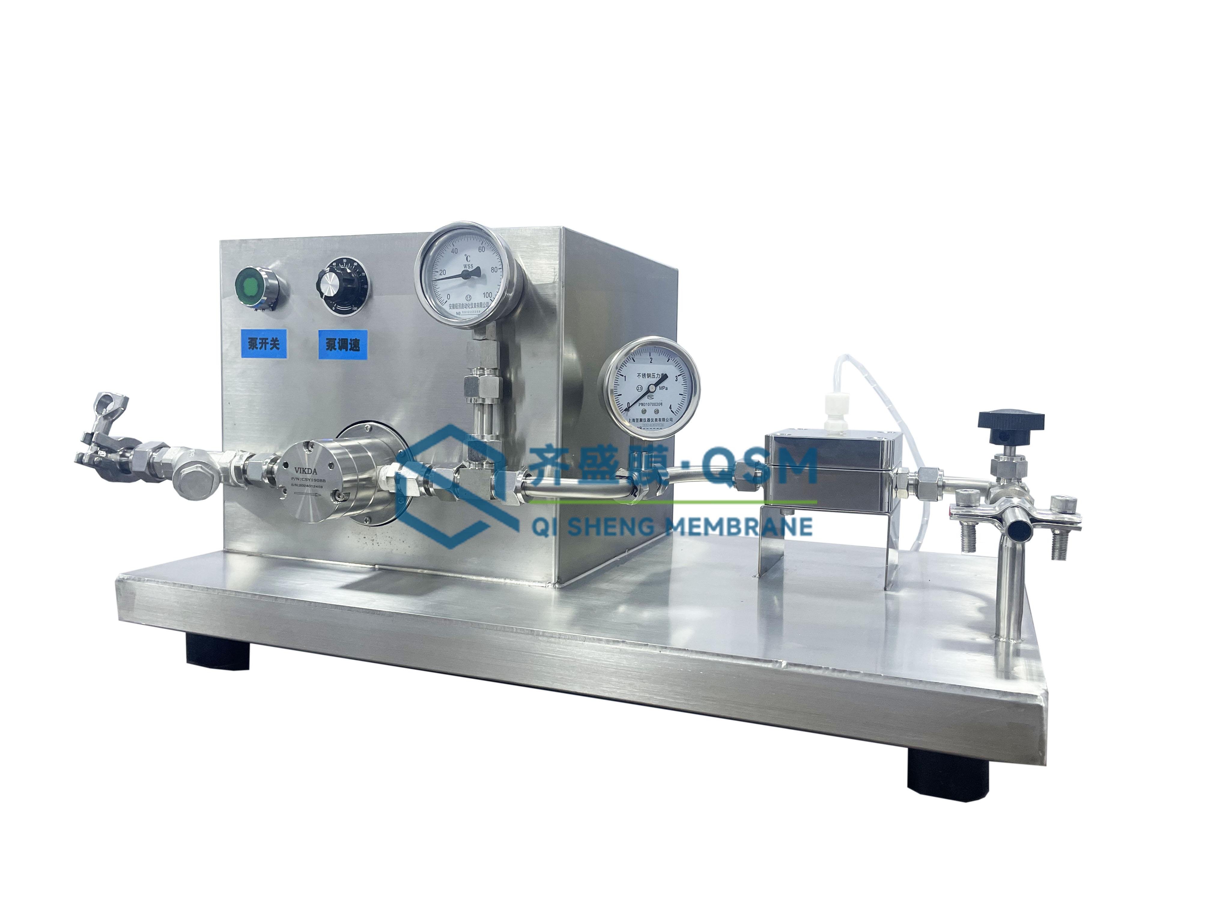Flat Sheet Membrane Separation Pilot Unit