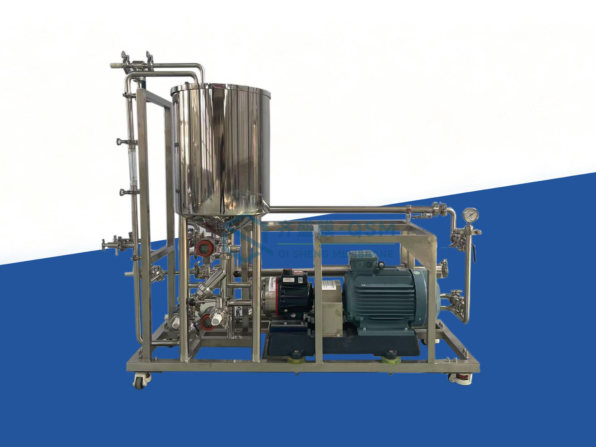 Membrane Filtration Pilot-Scale Equipment